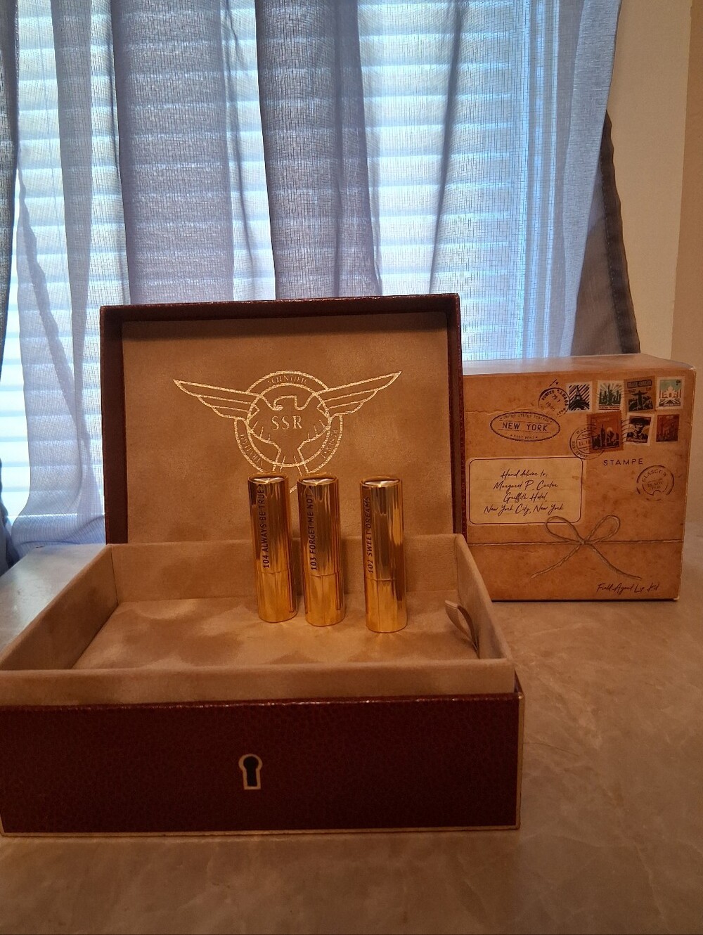 Besame Cosmetics Agent Carter Lipstick Set